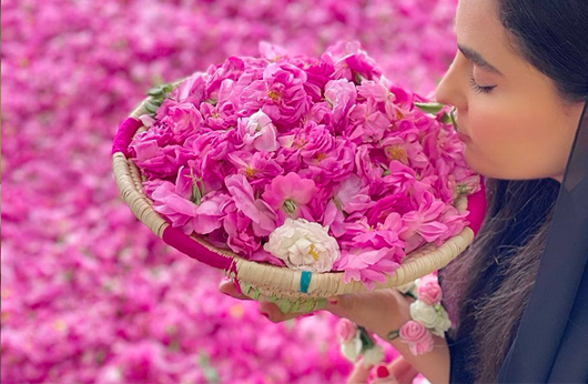 گلابگیری کاشان و آبشار زیبای نیاسر
