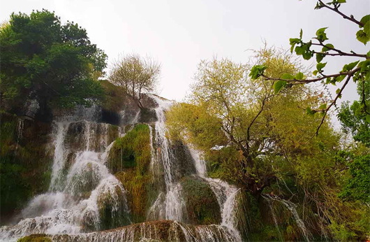 گلابگیری کاشان و آبشار زیبای نیاسر